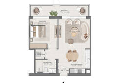 1 bedroom apartment